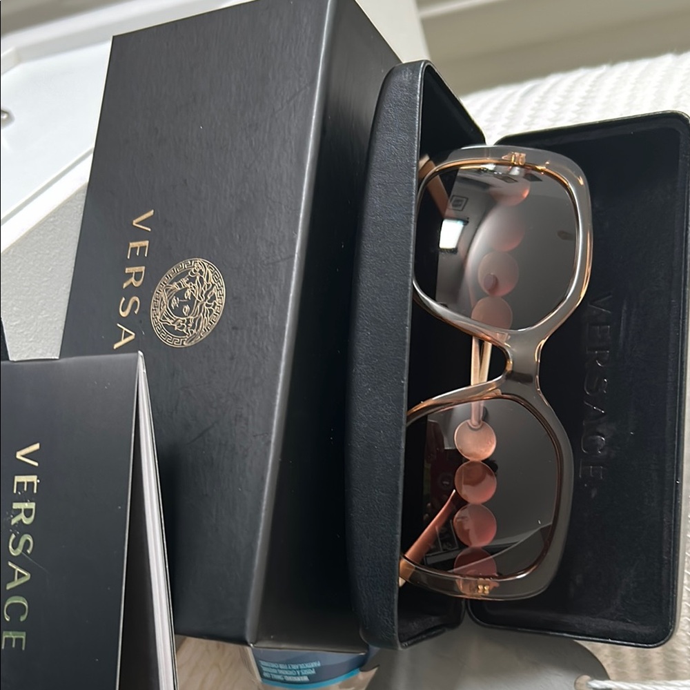 Versace Gold Sunglasses Luxurious Accessories